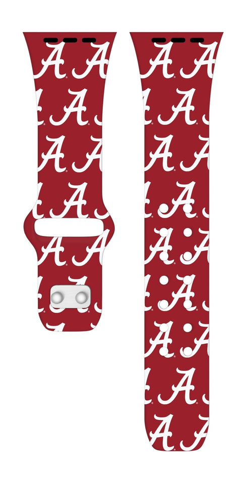 Alabama Crimson Tide HD Apple Watch Band - Wear with style
