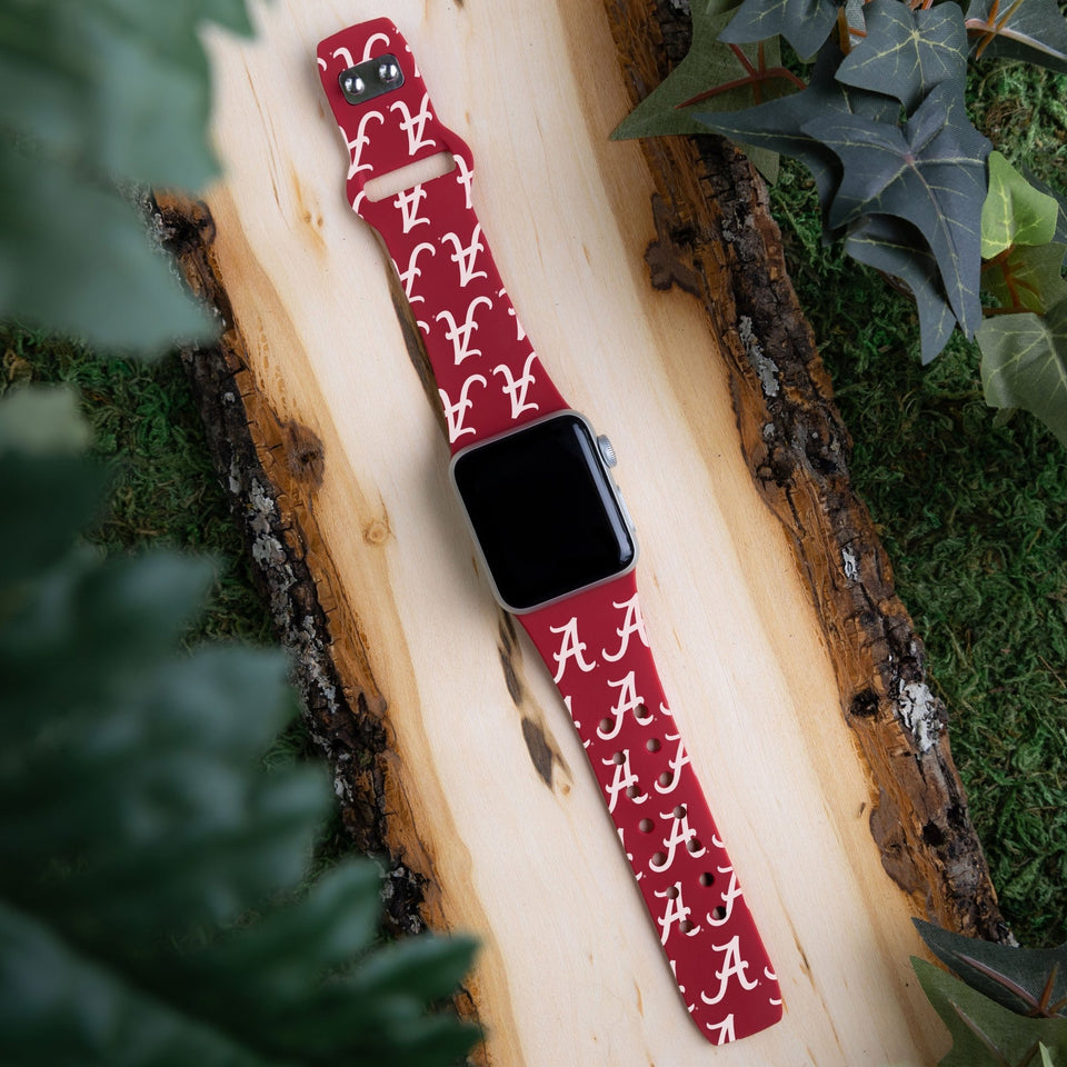 Alabama Crimson Tide HD Apple Watch Band - Wear with style