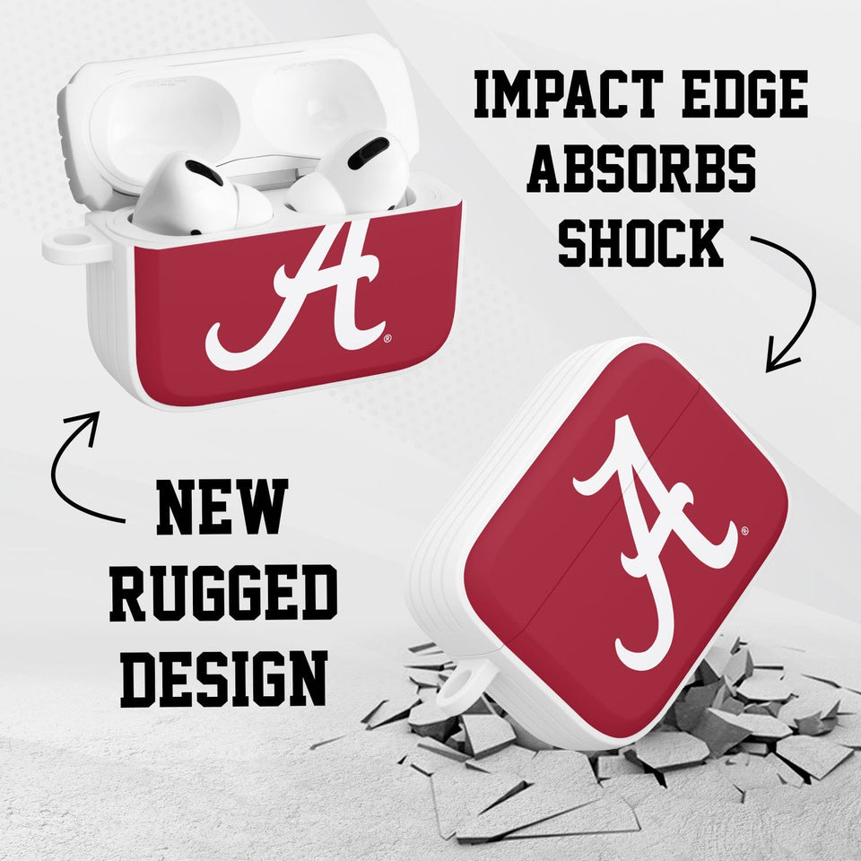 Alabama Crimson Tide HDX Apple Airpods Pro 1 & 2 Case Cover - Wear with style