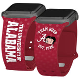 Alabama Crimson Tide X Betty Boop HD Apple Watch Band - Wear with style