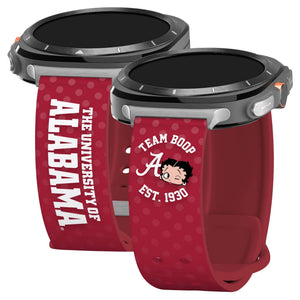 Alabama Crimson Tide X Betty Boop HD Samsung Galaxy Watch Ultra Watch Band - Wear with style