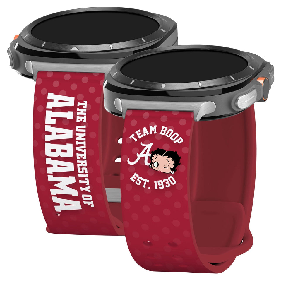 Alabama Crimson Tide X Betty Boop HD Samsung Galaxy Watch Ultra Watch Band - Wear with style