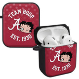 Alabama Crimson Tide X Betty Boop HDX Apple AirPods Gen 1 & 2 Case Cover - Wear with style