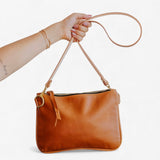 Alice Crossbody Bag, Brown Leather - Wear with style