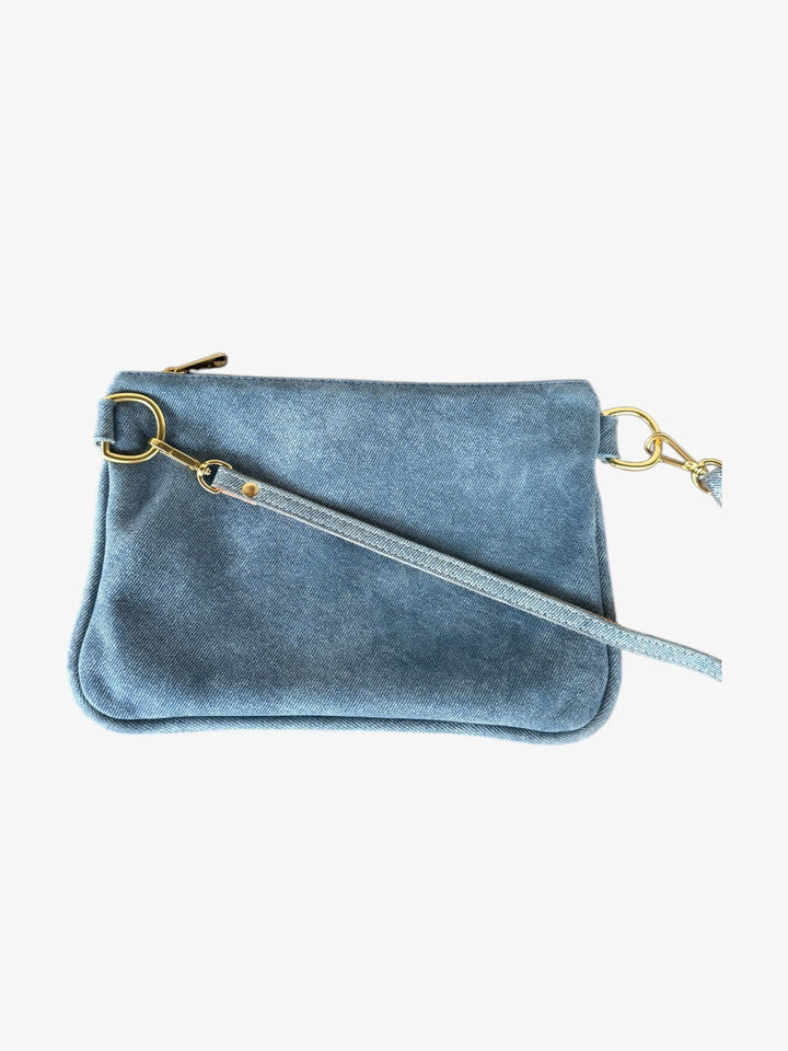 Alice Crossbody Bag, Denim Leather - Wear with style