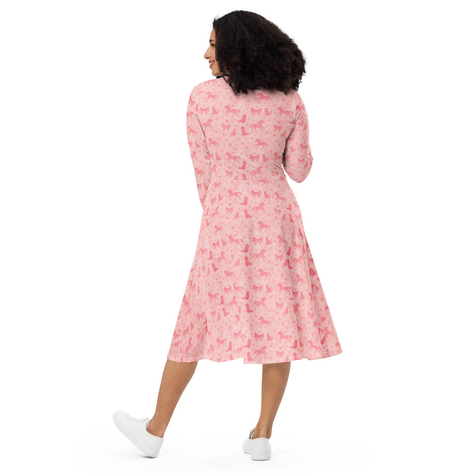 Zoe Dress – Pink Rodeo