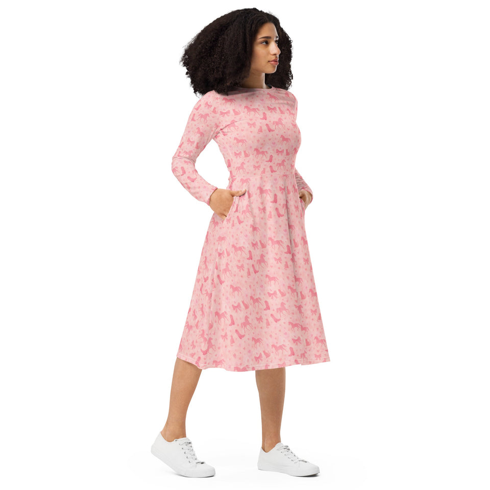 Zoe Dress – Pink Rodeo