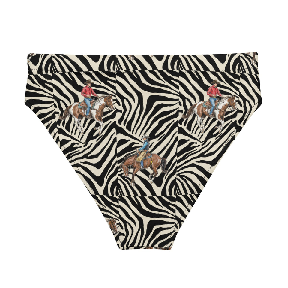 Wildcard Range high-waisted bikini bottom