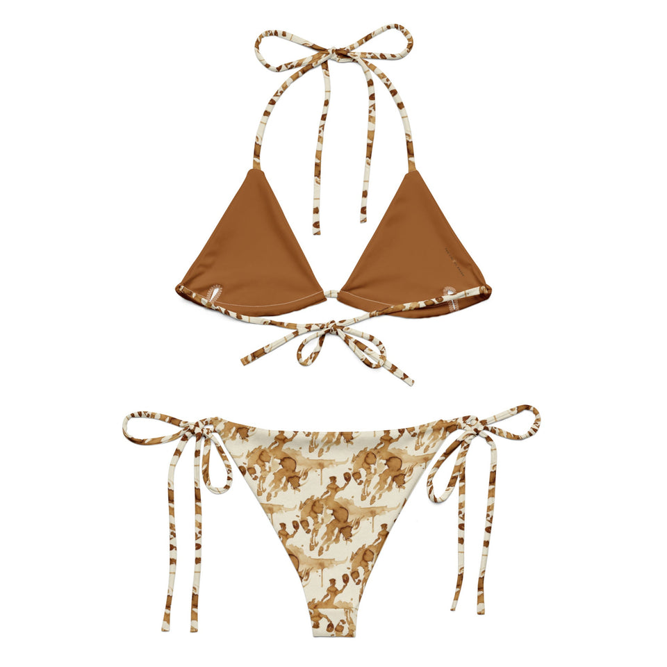 Steeped West string bikini