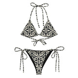 Maison Black string bikini