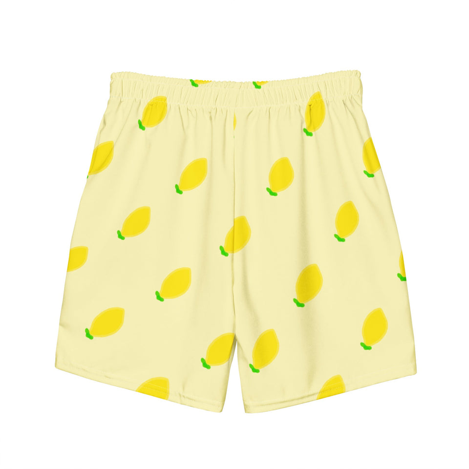 Lemon Swim Trunks