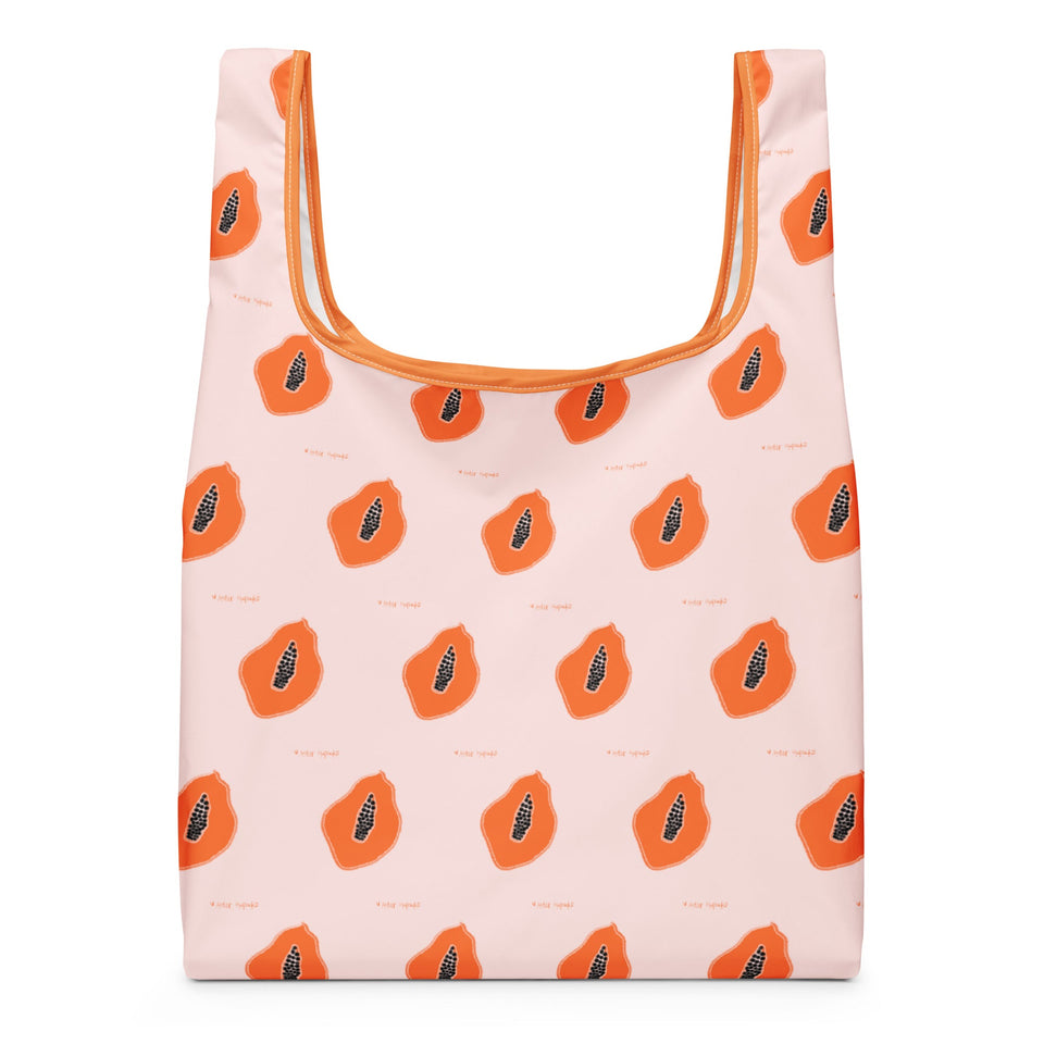 Papaya Shopping Bag
