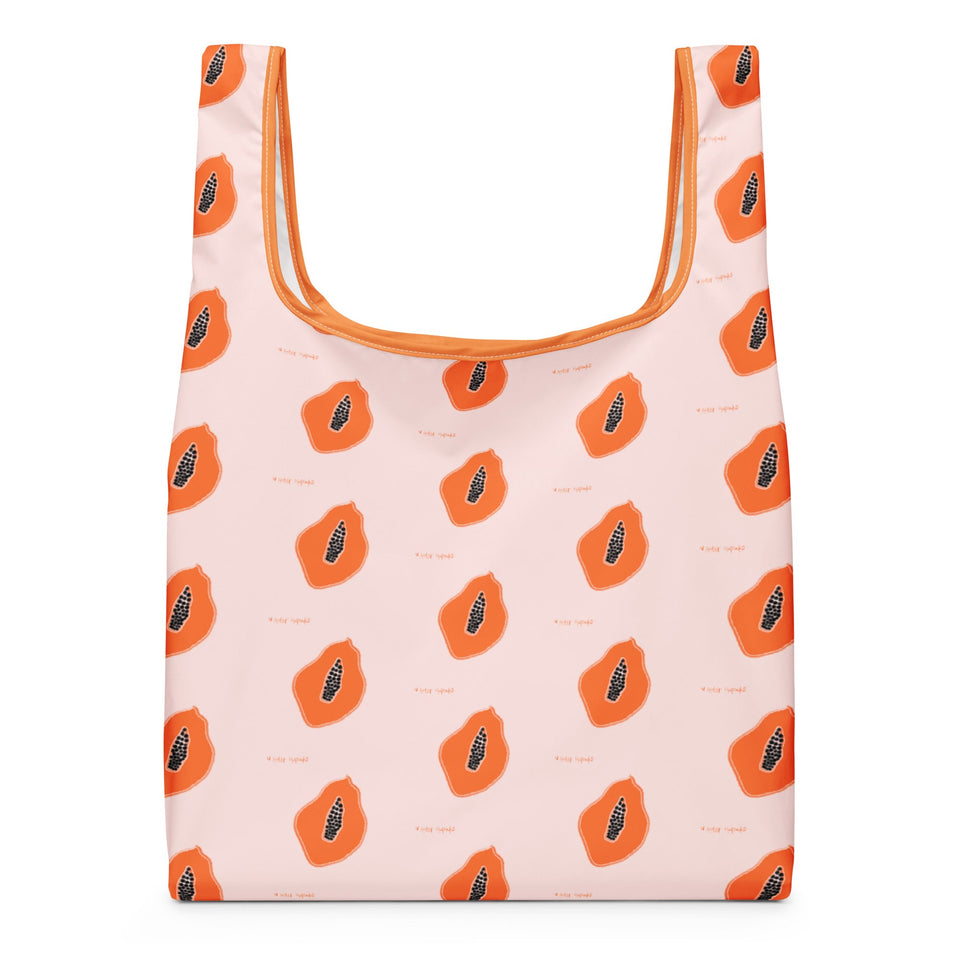 Papaya Shopping Bag