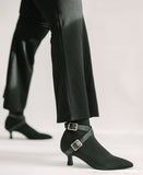 Alma Booties Black - Wear with style