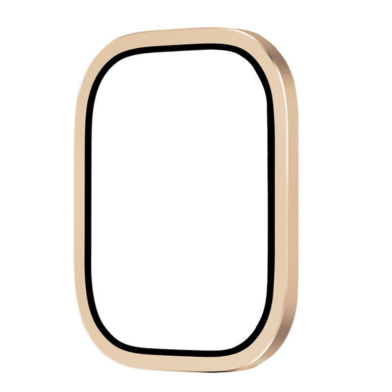 Aluminum Alloy Frame Tempered Film For Apple Watch - Wear with style
