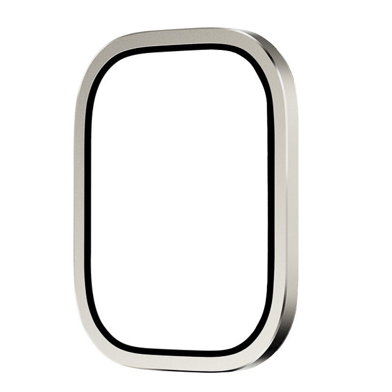 Aluminum Alloy Frame Tempered Film For Apple Watch - Wear with style