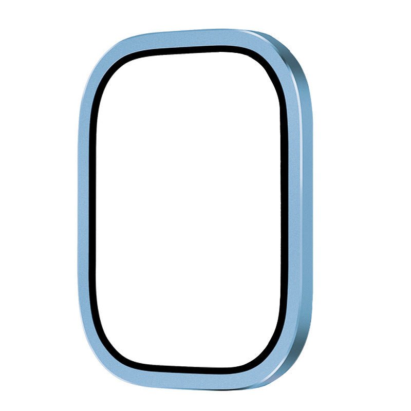 Aluminum Alloy Frame Tempered Film For Apple Watch - Wear with style
