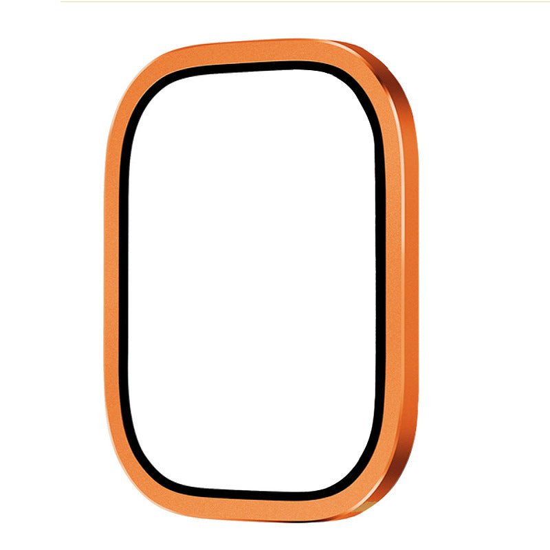 Aluminum Alloy Frame Tempered Film For Apple Watch - Wear with style