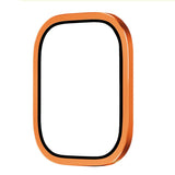 Aluminum Alloy Frame Tempered Film For Apple Watch - Wear with style