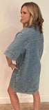 Amber Jean Denim Dress-Final Sale - Wear with style