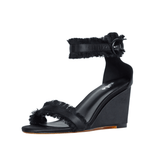 Angela Wedges Black - Wear with style