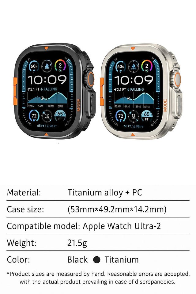 Apple Watch Zinc Alloy Electroplated Protective Case - Wear with style