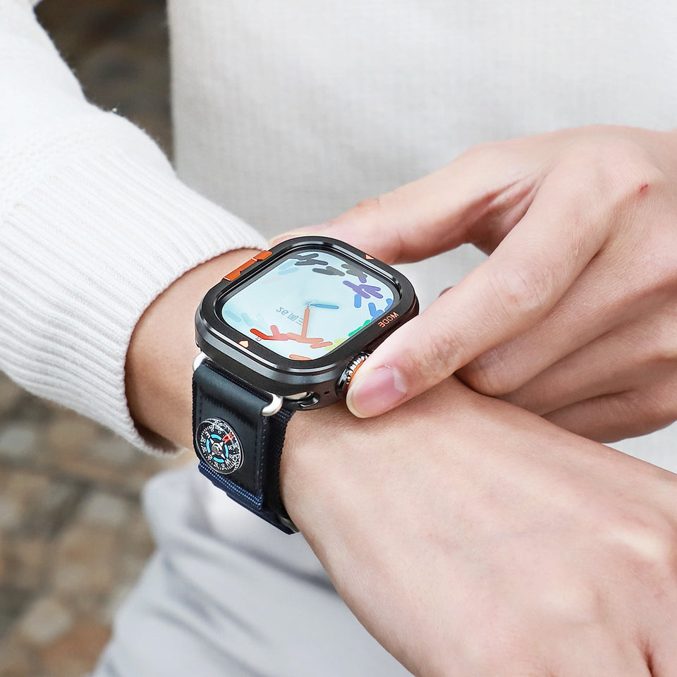 Apple Watch Zinc Alloy Electroplated Protective Case - Wear with style
