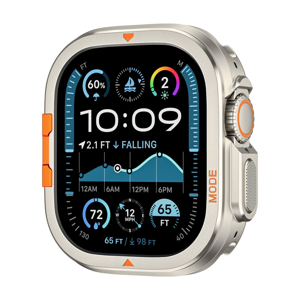 Apple Watch Zinc Alloy Electroplated Protective Case - Wear with style