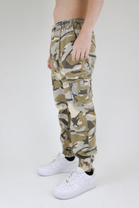 AR1001 LIGHT CAMO CARGO JOGGERS - Wear with style