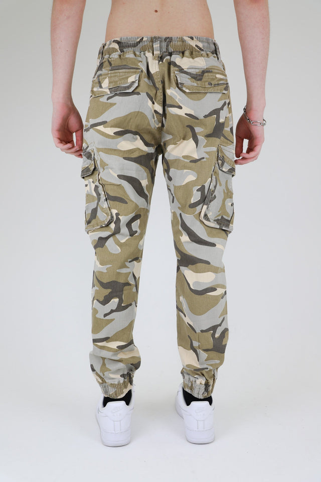 AR1001 LIGHT CAMO CARGO JOGGERS - Wear with style