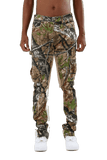 AR699 - 5 CAMOUFLAGE/WHITE STACKED JEANS - Wear with style