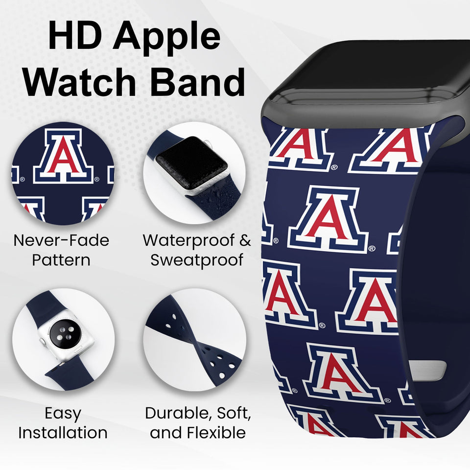 Arizona Wildcats HD Apple Watch Band - Wear with style