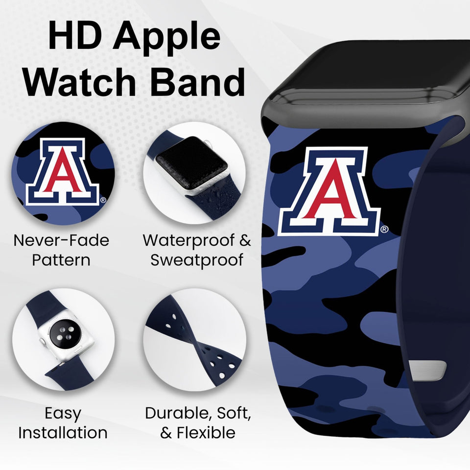 Arizona Wildcats HD Apple Watch Band - Wear with style
