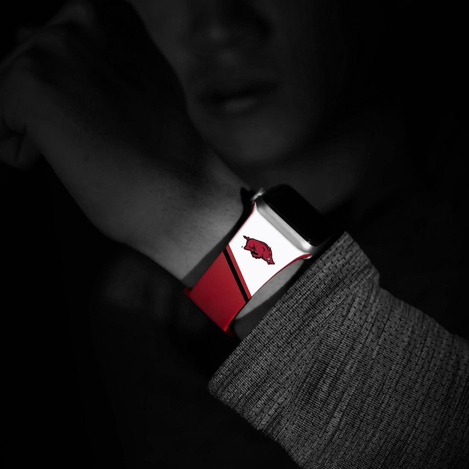 Arkansas Razorbacks HD Apple Watch Band - Wear with style
