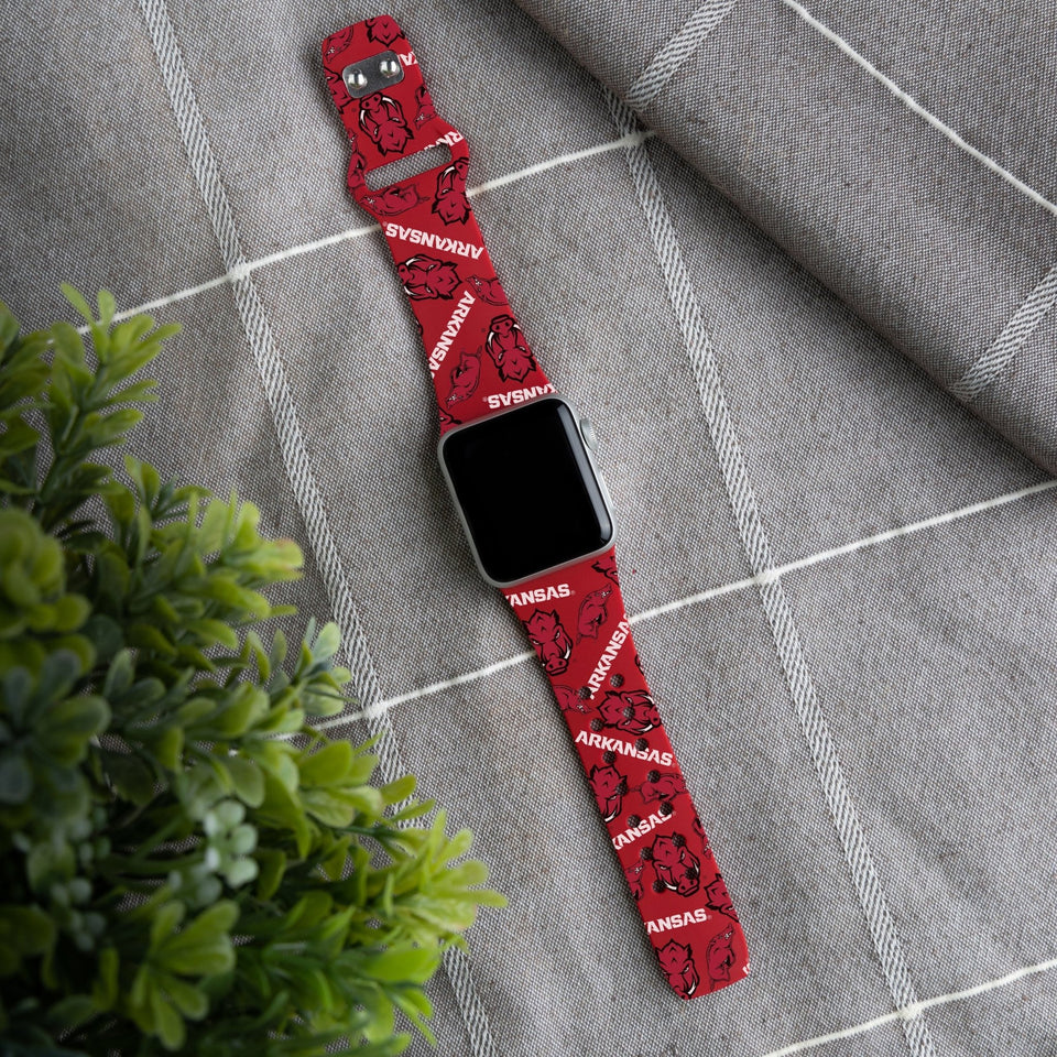 Arkansas Razorbacks HD Apple Watch Band - Wear with style