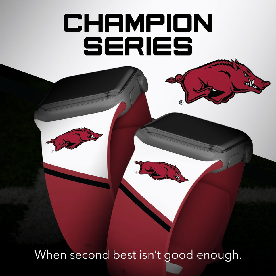 Arkansas Razorbacks HD Apple Watch Band - Wear with style
