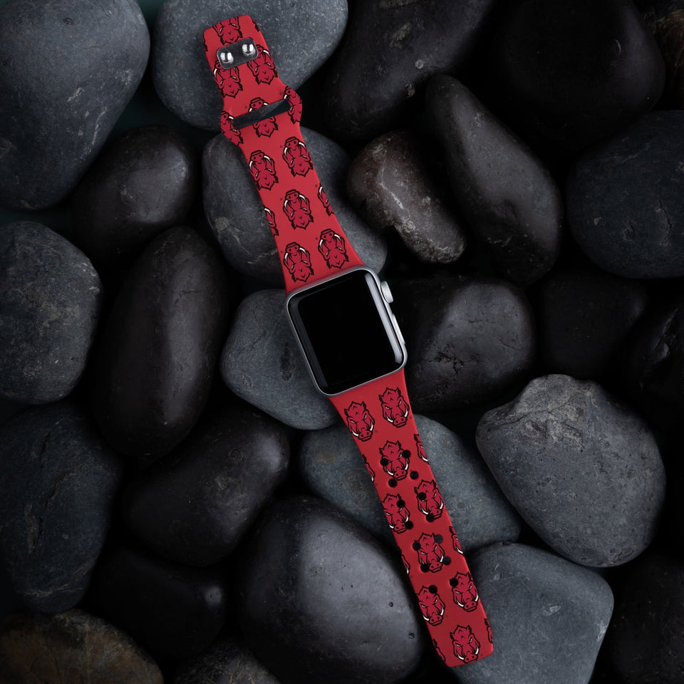 Arkansas Razorbacks HD Apple Watch Band - Wear with style