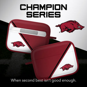 Arkansas Razorbacks HDX Champion Series Apple AirPods Pro 1 & 2 Case Cover - Wear with style