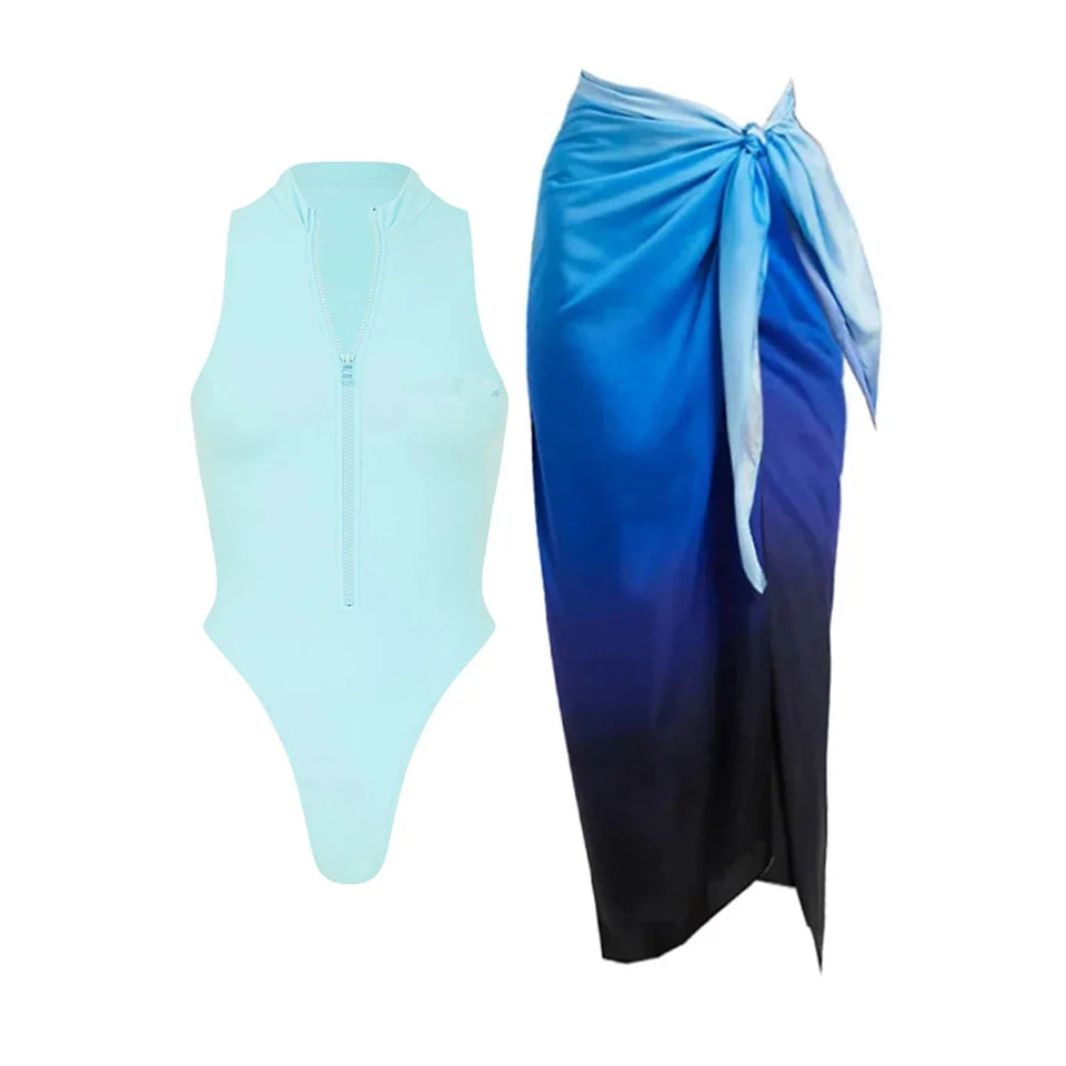 Ash UV Protection one piece Swimwear for Women - Wear with style