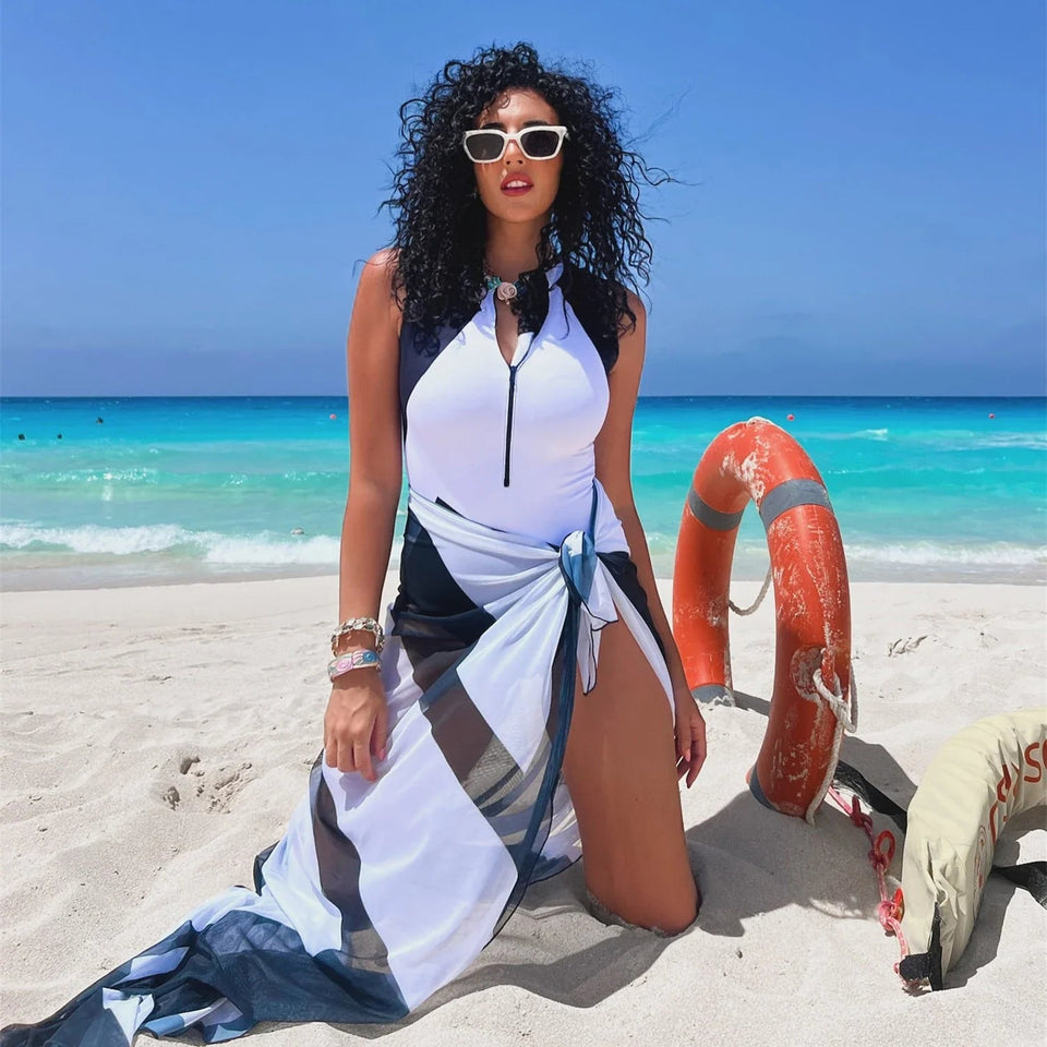 Ash UV Protection one piece Swimwear for Women - Wear with style