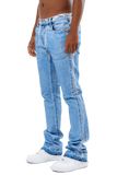 ASJ08 FOIL WASH STACKED JEANS - Wear with style
