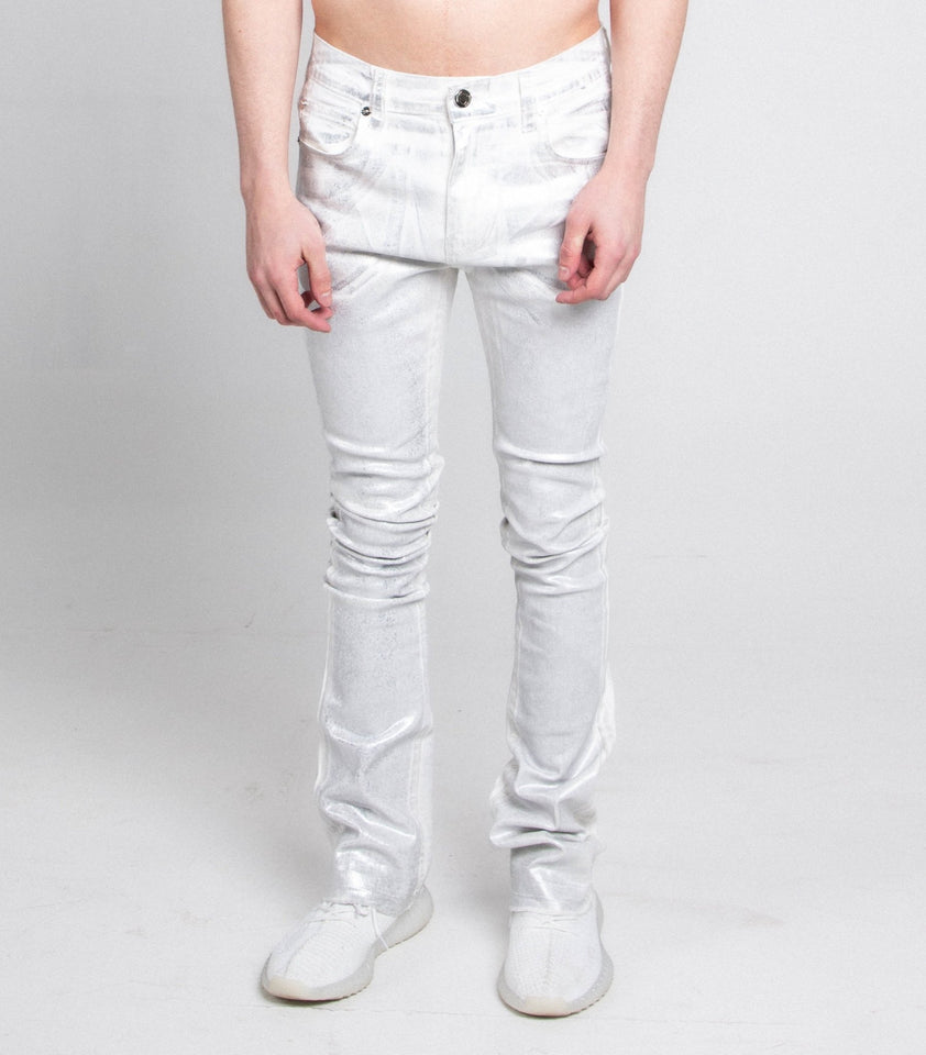 ASJ691 SILHOUETTES STACKED JEANS - Wear with style