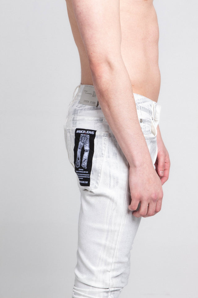 ASJ691 SILHOUETTES STACKED JEANS - Wear with style