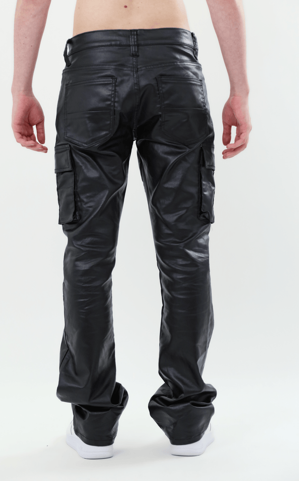 ASJ8069 METALLICA DIP STACKED JEANS - Wear with style