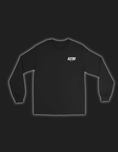 Astro Moto Signature Black Long Sleeve Shirt - Wear with style