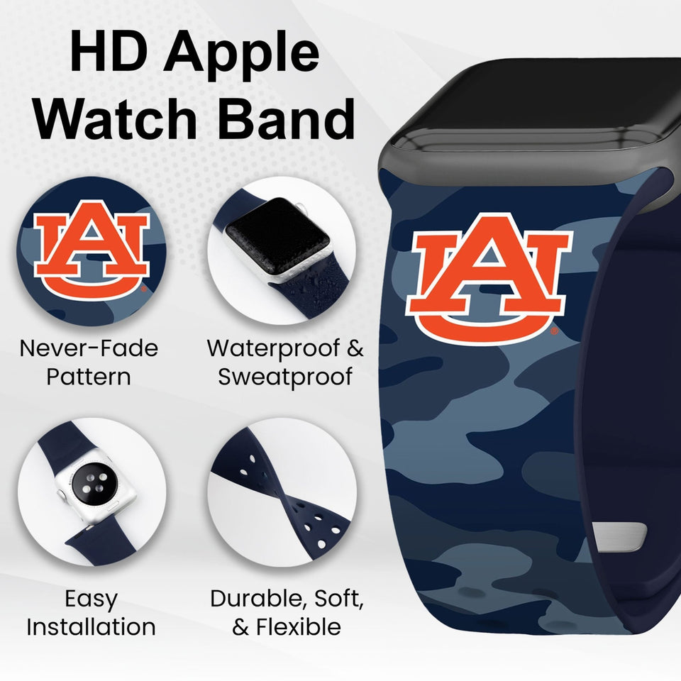 Auburn Tigers HD Apple Watch Band - Wear with style
