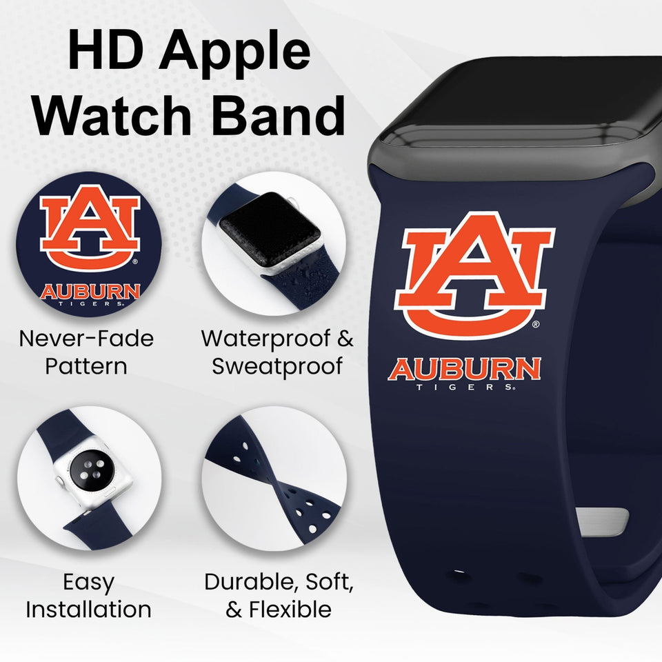 Auburn Tigers HD Apple Watch Band - Wear with style