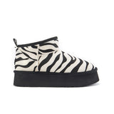 COSY ULTRA SHORT PLATFOAM BLACK ZEBRA