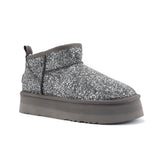COSY ULTRA PLATFOAM GLITTER PEWTER