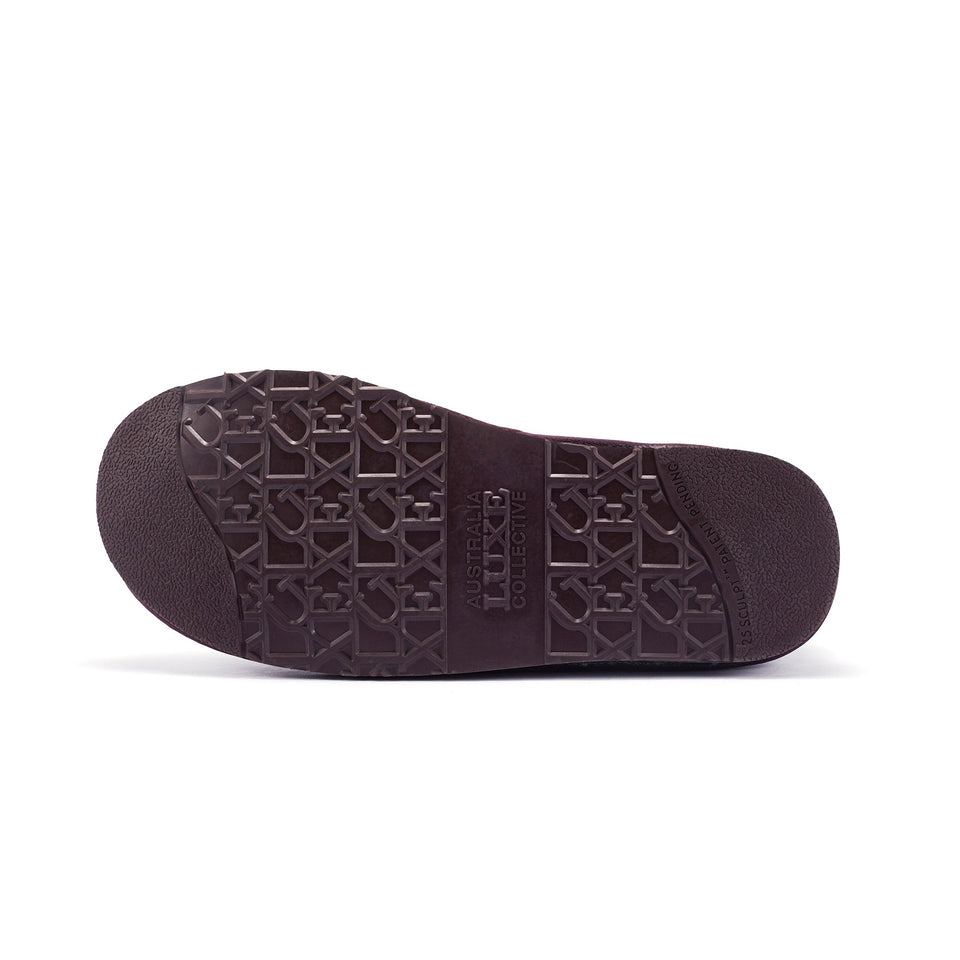 COSY ULTRA SHORT GLITTER PLUM